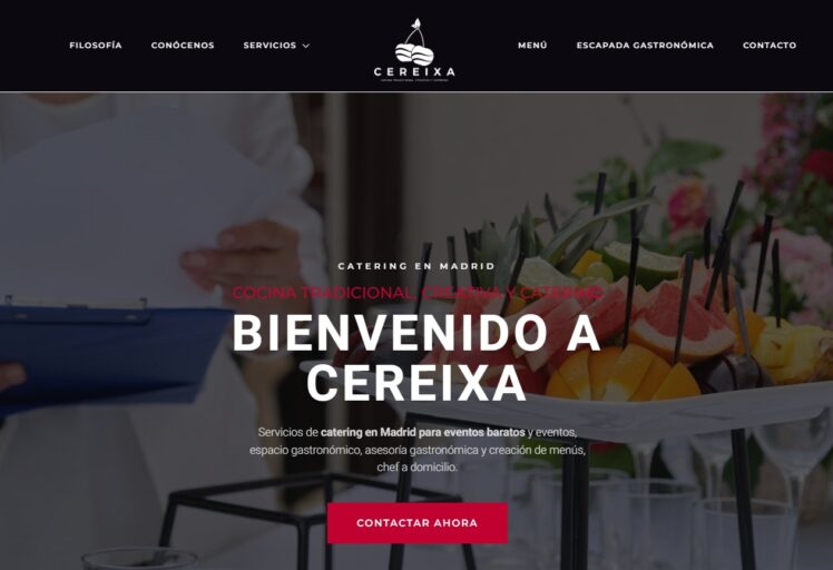 web cereixa gastronomia