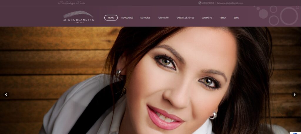 web microblanding lady ania
