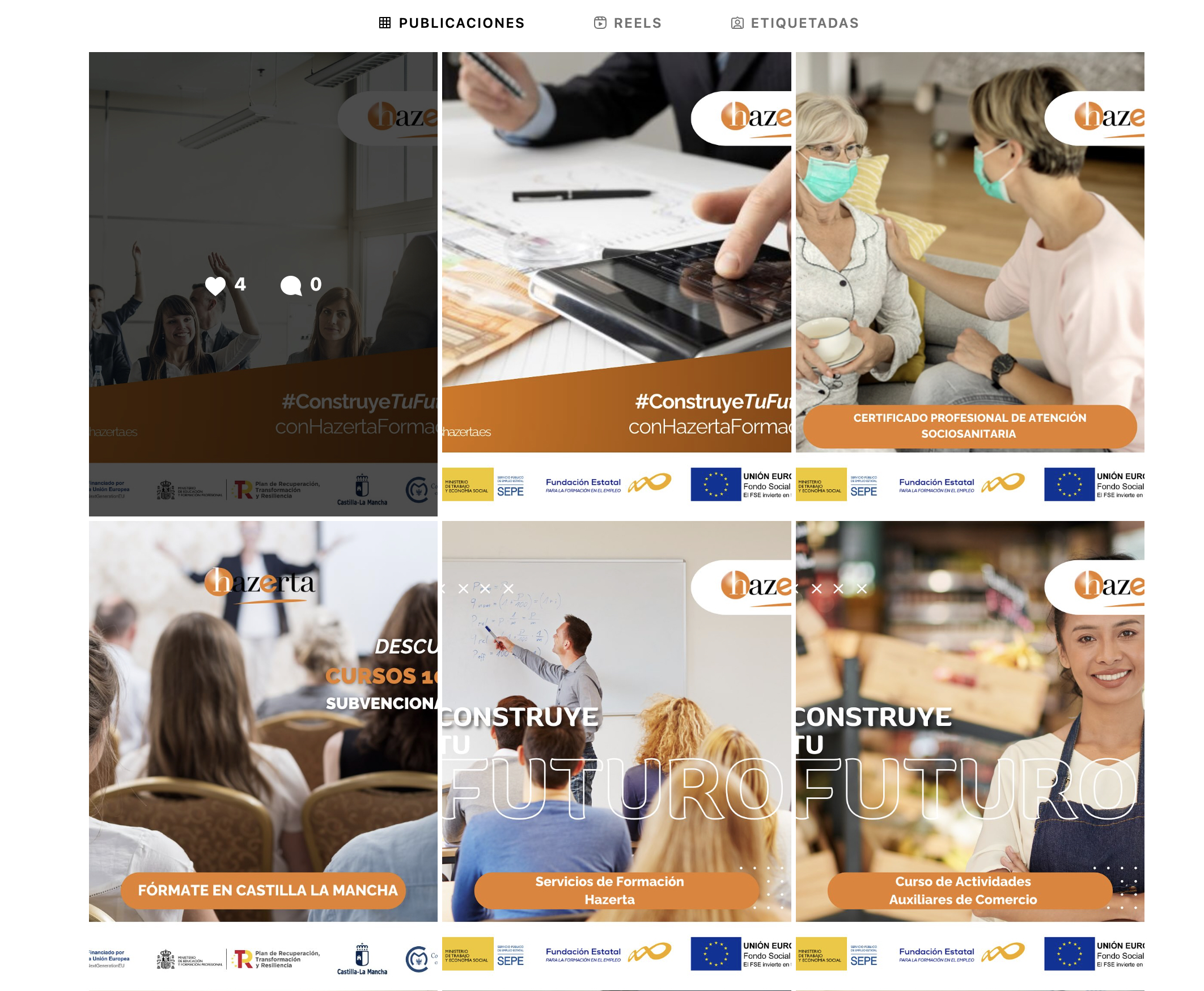 hazerta ejemplo redes